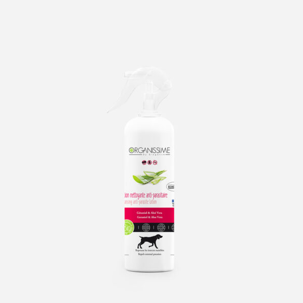 Lotion antiparasitaire chien Organissime